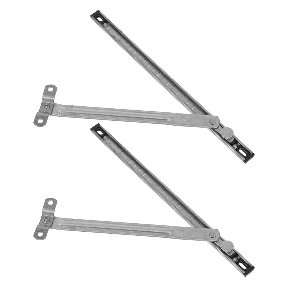 Window Lock Bar - 2 szt. Regulowane zabezpieczenia okien, montaż