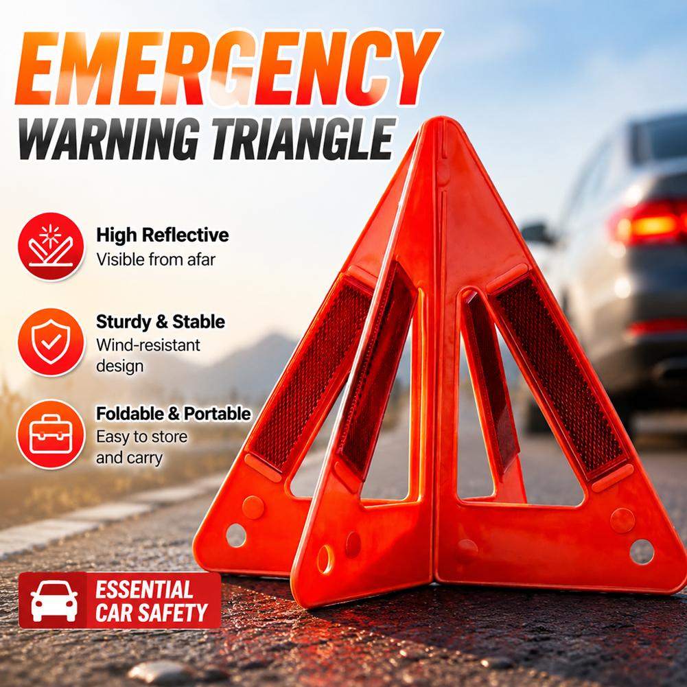 Odblaskowy trójkątny znak ostr – Emergency Exit Sign recenzja i cena