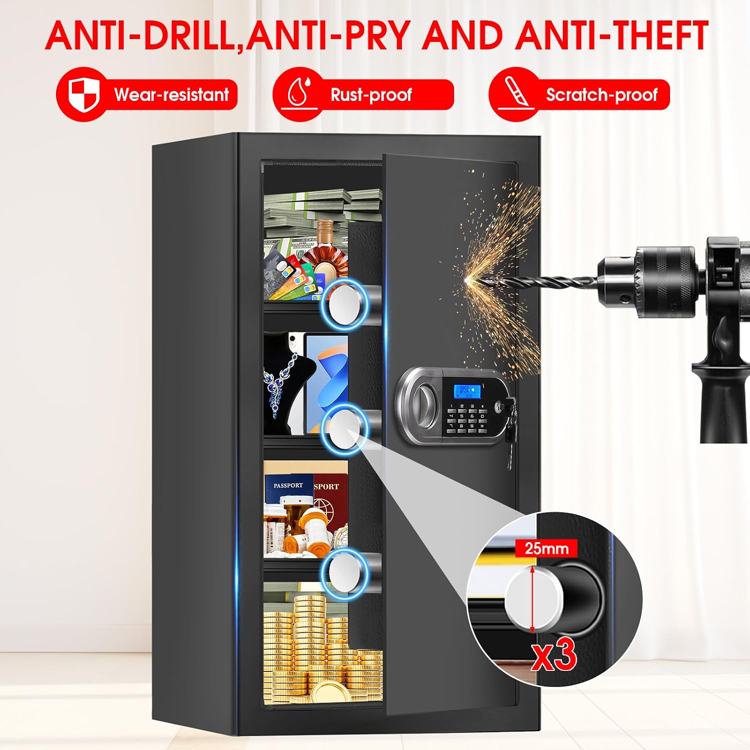 Ognioodporny sejf na dokumenty – Fire Safe Document recenzja i cena