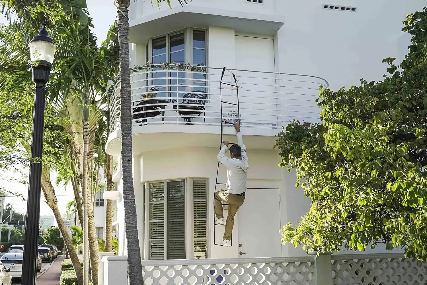 Wielorazowa drabina ewakuacyjn – Fire Escape Ladder recenzja i cena