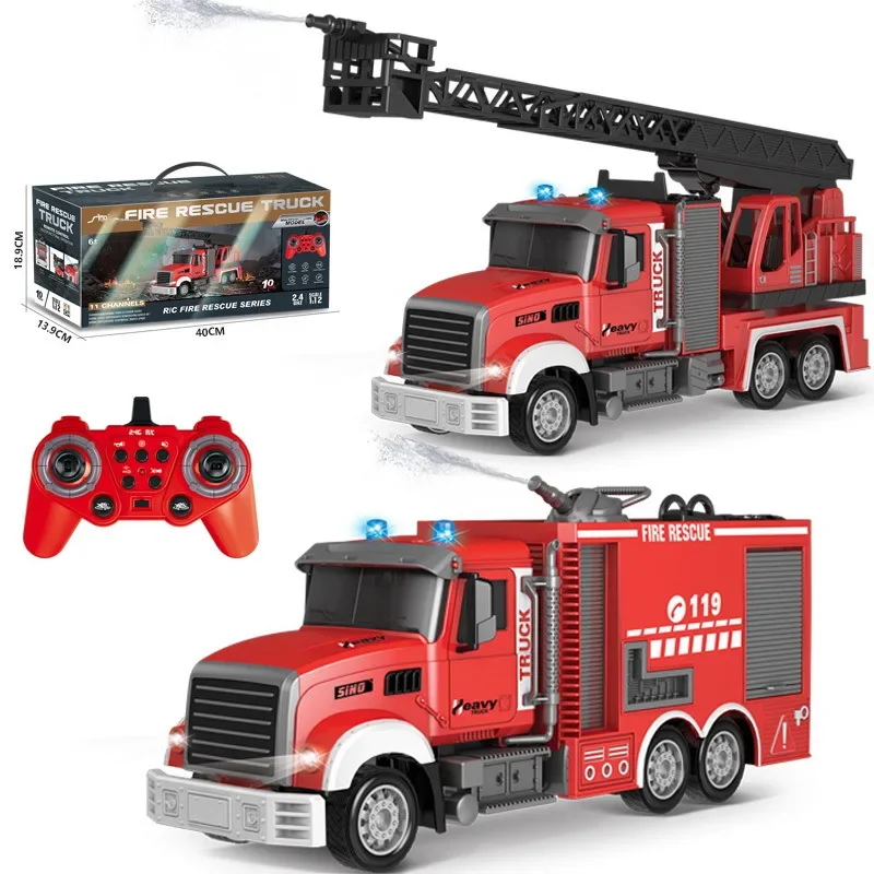 Samochód strażacki RC 2.4G z d – Fire Escape Ladder recenzja i cena