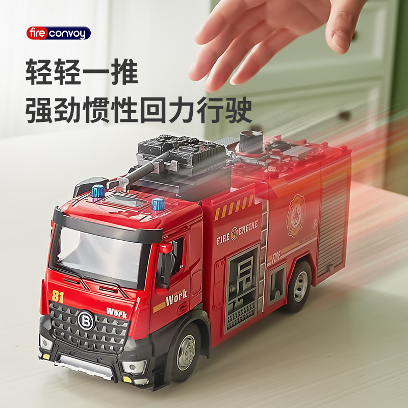 1:18 Wozniki strażackie z drab – Fire Escape Ladder recenzja i cena